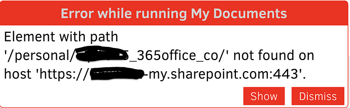 Error_While_Running_My_Documents