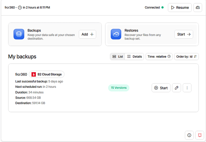 backblaze screen shot