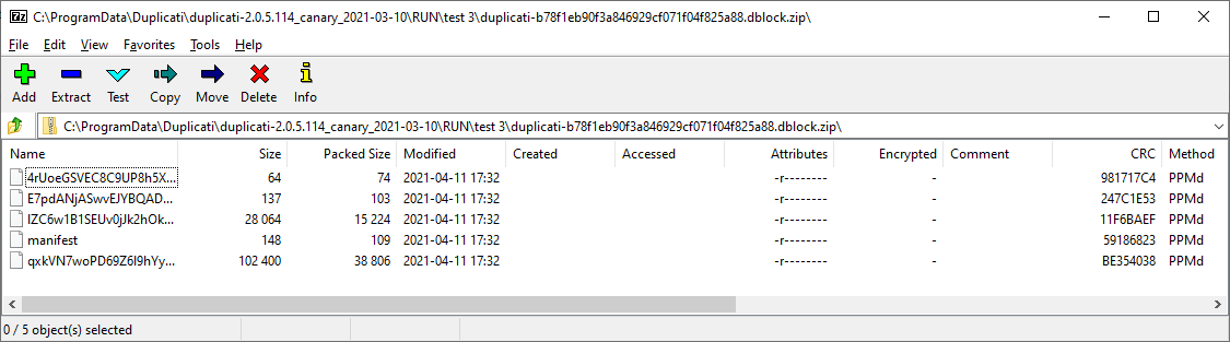 Best compression - Support - Duplicati