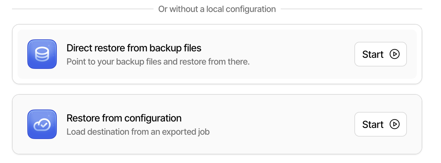 Restore Backup from my External Drive E - Support - Duplicati