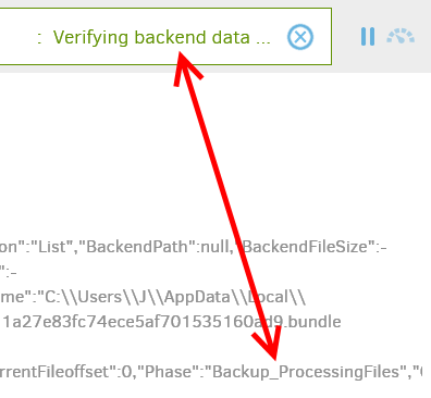 Think you're Stuck on Verifying backend data? - Support